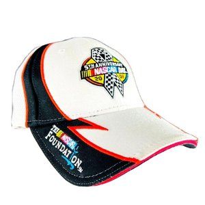Nascar Foundation 5th Anniversary Baseball Hat Cap Mesh 2008 Kids Learn To Win